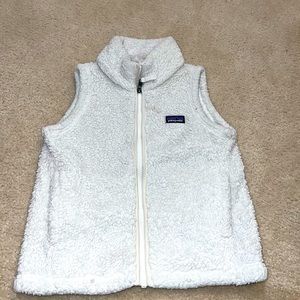 Patagonia fleece vest kids